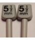 Alum needles No 5.5 - 60 cm