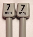 Alum needles No 7 - 60 cm